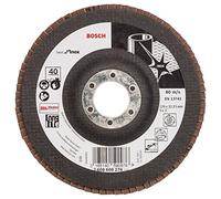 Bosch Disco lamellare X581 Best for Inox, dritto, 125mm, 40, fibre di vetro Quantità:10