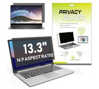 LAMA 13.3 In Filtro Schermo Privacy Universale per Laptop per Laptop 13.3", Proteggi Schermo Privacy Anti-Luce Blu/Antiriflesso/Anti UV (LxA:294mm*166mm) con Protezione Privacy/Protezione Occhi(16:9)