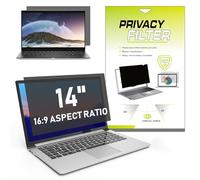 LAMA 14 In Filtro Schermo Privacy Universale per Laptop 14", Proteggi Schermo Anti-Luce Blu/Antiriflesso/Anti UV (310mm*174mm) con Protezione Occhi (16:9)