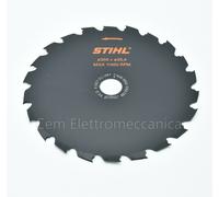 Lama ø200 mm tagliaerba 22 denti sgorbia Stihl disco decespugliatore foro 25,4mm