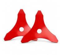 Lama 3 Denti Decespugliatore per Einhell GE-ET 5027 2012-2018 | Materiale Acciaio Legato | Design Rinforzato | Kit Montaggio Incluso | Taglio Potente | Affilata Resistente Usura | 2 PCS