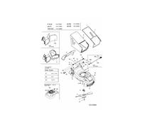 LAMA 40 cm PACCIAMATURA CON STELLA 742-04111 ORIGINALE MTD