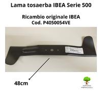 LAMA 48cm PER TOSAERBA IBEA SERIE 500 TIPO 50027B RICAMBIO ORIGINALE P4050054VE