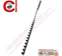 Lama a 28 sezioni rigate cm 212 per barre falcianti compatibile con G&S