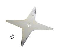 Lama a 4 denti piatta per robot tagliaerba Ambrogio/Wiper serie L200, diametro: circa 290 mm