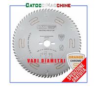 LAMA A DENTI ALTERNATI CROMATA E SILENZIATA SERIE INDUSTRIALE CMT 285