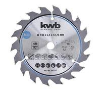 KWB 582357 LAMA CIRCOLARE IN METALLO DURO 140 X 12.75 MM 1 PZ