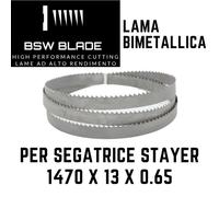 Lama a nastro 1470x13x0.65 per segatrice STAYER sn1470