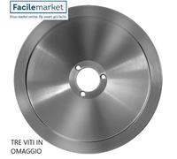 LAMA ACCIAIO X AFFETTATRICE STANDARD 250 25 cm - RICAMBI PER AFFETTATRICI FAC