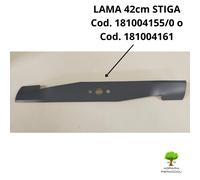 LAMA ALETTATTA 42cm 181004161 PER TOSAERBA RICAMBIO ORIGINALE STIGA MOUNTFIELD