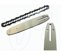 Lama/Barra con catena per motosega/elettrosega a scoppio 25cm