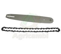 Lama Barra e catena per motosega passo 91s 3/8 , 57 maglie , 45cm 16"