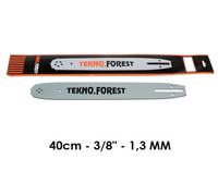 LAMA BARRA PER MOTOSEGA stihl alpina efco 55 maglie LUNGHEZZA 40 CM 3/8" 1,3MM