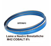 LAMA Bi-Metal M42 PLUS COB.8% LARGHEZZA 27 mm.per segatrici a nastro per ferro
