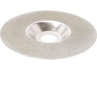 Lama circolare diamantata, Disco abrasivo diamantato elettrolitico da 125 mm for smerigliatrice angolare in vetroceramica, giada, grana 150, 1 pezzo