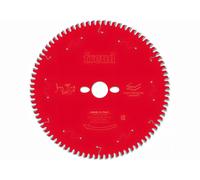 Lama circolare in metallo duro materiale solido 250 x 2,8/1,8 x 30 mm, Z=80 small red