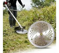 Lama Circolare per Decespugliatore per Husqvarna 545RX, Disco 255 mm 80 Denti con Testa in Lega per Taglio del Prato e Manutenzione del Giardino
