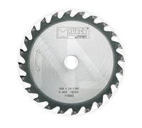 Lama Circolare Widia per Legno Ø 180 mm 24 denti Foro 30/20+30/16 Maurer Plus