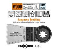 LAMA CMT TAGLIO DI PRECISIONE DENTATURA DOPPIA "GIAPPONESE" X LEGNO COD: OMF206