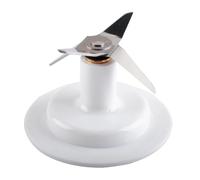 Lama, compatibile con i pezzi di ricambio for frullatore Hamilton Beach con tappo a vite e guarnizione in gomma, bianco