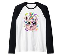 Lama Compleanno Cappello da Festa Occhiali da Sole Lame Maglia con Maniche Raglan
