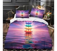 Lama con cappello copripiumino Biancheria da letto 3 Pezzi ultra stampa 3D con federa incluso federe Illustrazione a tema messicano Set Di Copripiumino for ragazze e adolescenti King（220x240cm）