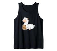 Lama con Torta di Compleanno Canotta