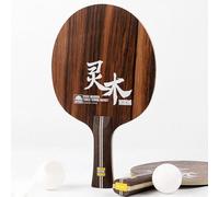 Lama da ping pong, piastra inferiore per racchetta da ping-pong, manico lungo/corto, base a sette strati (manico corto)