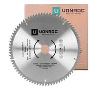 Lama da taglio 80T - Ø 250 x 30 x 2.8/1.8mm | per seghe da banco VONROC TS504AC, TS505AC e compatibile universalmente