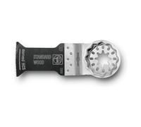 FEIN E-Cut C HCS Standard Curva, Lama da taglio, Conf. 3 pz., Larghezza 35 mm, Lunghezza 55 mm, Attacco Starlock, Lama da taglio curva con dentatura stretta