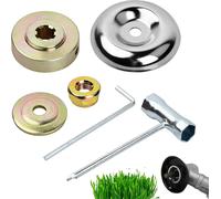 Lama Dado Fissaggio Kit,Kit Adattatore Tosaerba,Accessori per Decespugliatori in
