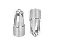 Lama d'aria per ugello gas BSPT da 1/4" in lega di alluminio maschio con | soffiatore aria compressa argento(18-hole round - stainless steel,3pcs)