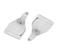 Lama d'aria per ugello gas BSPT da 1/4" in lega di alluminio maschio con | soffiatore aria compressa argento(16 holes-(stainless steel polished),3pcs)