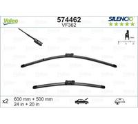 Lama Del Tergicristallo VALEO 574462 Per AUDI, PORSCHE, VW