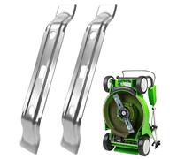 Lama Del Tosaerba,2 Pezzi 20 CM Lame Di Coltello,Lame Per Tosaerba,Lama Per Rifinitore Con MI 422, RMI 522, RMI 4, RMI 5,Argento