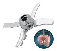 Lama di ricambio compatibile con macchine per gelato Ninja Creami serie NC300, ricambio per Ninja Creamerizer NC299AMZ, NC301, CN305A, CN301CO in acciaio inossidabile