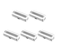 Lama Di Ricambio For Epilatore Curvo Con Lama Da Barba For Rasoio Da Donna | Testina for rasatura a doppia faccia in acciaio inossidabile(5 PCS)