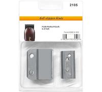 Lama Di Ricambio For Tagliacapelli Balding 6X0 2105, Compatibile Con Wahl, Serie Professional 5 Star, Compatibile Con Balding, Tagliacapelli 8110