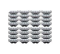 Lama Di Ricambio For Testina Di Rasatura, Compatibile Con Gillette, Lame Di Ricambio For Rasoio Manuale Mach 3, Parti Di Ricambio For Rasoio.(32 Pcs)