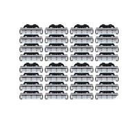 Lama Di Ricambio For Testina Di Rasatura, Compatibile Con Gillette, Lame Di Ricambio For Rasoio Manuale Mach 3, Parti Di Ricambio For Rasoio.(32 Pcs)