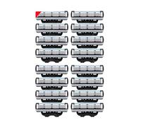 Lama Di Ricambio For Testina Di Rasatura, Compatibile Con Gillette, Lame Di Ricambio For Rasoio Manuale Mach 3, Parti Di Ricambio For Rasoio.(12 Pcs)