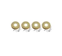 Lama Di Ricambio For Testina Di Rasatura, Compatibile Con Rasoio Skull Shaver, Lama Di Ricambio For Rasoio Pitbull Gold PRO 4 Testine(Gold 4 pcs 1 set)
