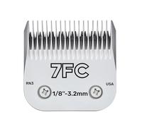Lama Di Ricambio For Tosatrice Professionale For Animali Domestici 3F 4F 5F 7F A5, Compatibile Con La Maggior Parte Dei Modelli Andis, AG AG2 AGCC AGC2 MBG(7FC-9.5mm)