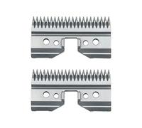 Lama Di Ricambio For Tosatrice Professionale For Animali Domestici 3F 4F 5F 7F A5, Compatibile Con La Maggior Parte Dei Modelli Andis, AG AG2 AGCC AGC2 MBG(2pcs Steel Blade)