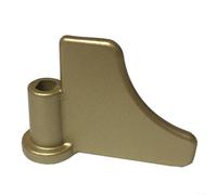 Lama di ricambio in lega di alluminio per impastare le macchine per il pane per mantenere le prestazioni di miscelazione sotto l'uso normale (oro)