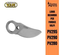 Lama di ricambio mobile forbice Volpi PV 295 290 280 da potatura a batteria