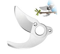 Lama di ricambio per cesoie elettriche 25mm 1 paio Forbici Potatura Elettriche Lama Forbice Elettrica Acciaio duro SK-5 Lama di ricambio per forbici elettriche da potatura, lama fissa e lama mobile