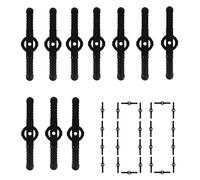 Lama di ricambio per decespugliatore - 100 pezzi di testa dritta resistente | Forniture per tagliaerba | per giardino, terrazza, esterno, cortile, cortile, , casa, fattoria e campo