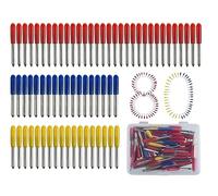 Lama di ricambio per lame Cricut per Explore Air 2/Air 3/Maker/Maker 3/Expression Accessori, lame standard a 45°, lame a punta fine a 30°, lame a taglio profondo a 60°, aghi Cricut (80)