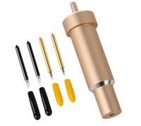 Lama di Ricambio per Taglio Profondo e Alloggiamento Deep-Point DeepCut Blade per Cricut Explore, Esplora Air e Air 2 Plotter da Taglio 30/60 Gradi Sharp per Cricut Explore 3/Air 2/Cricut Maker Oro